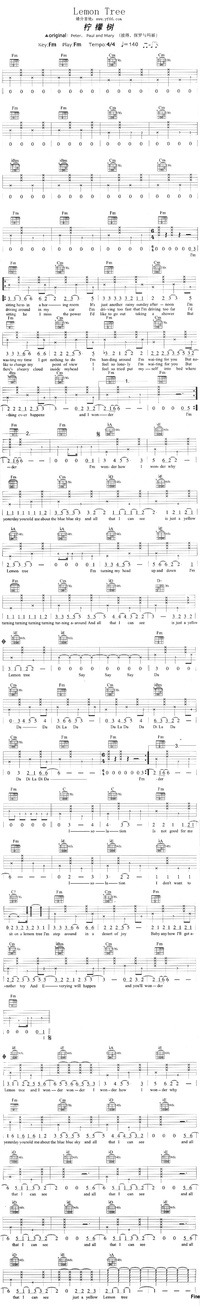 FoolsGarden-Lemon Tree